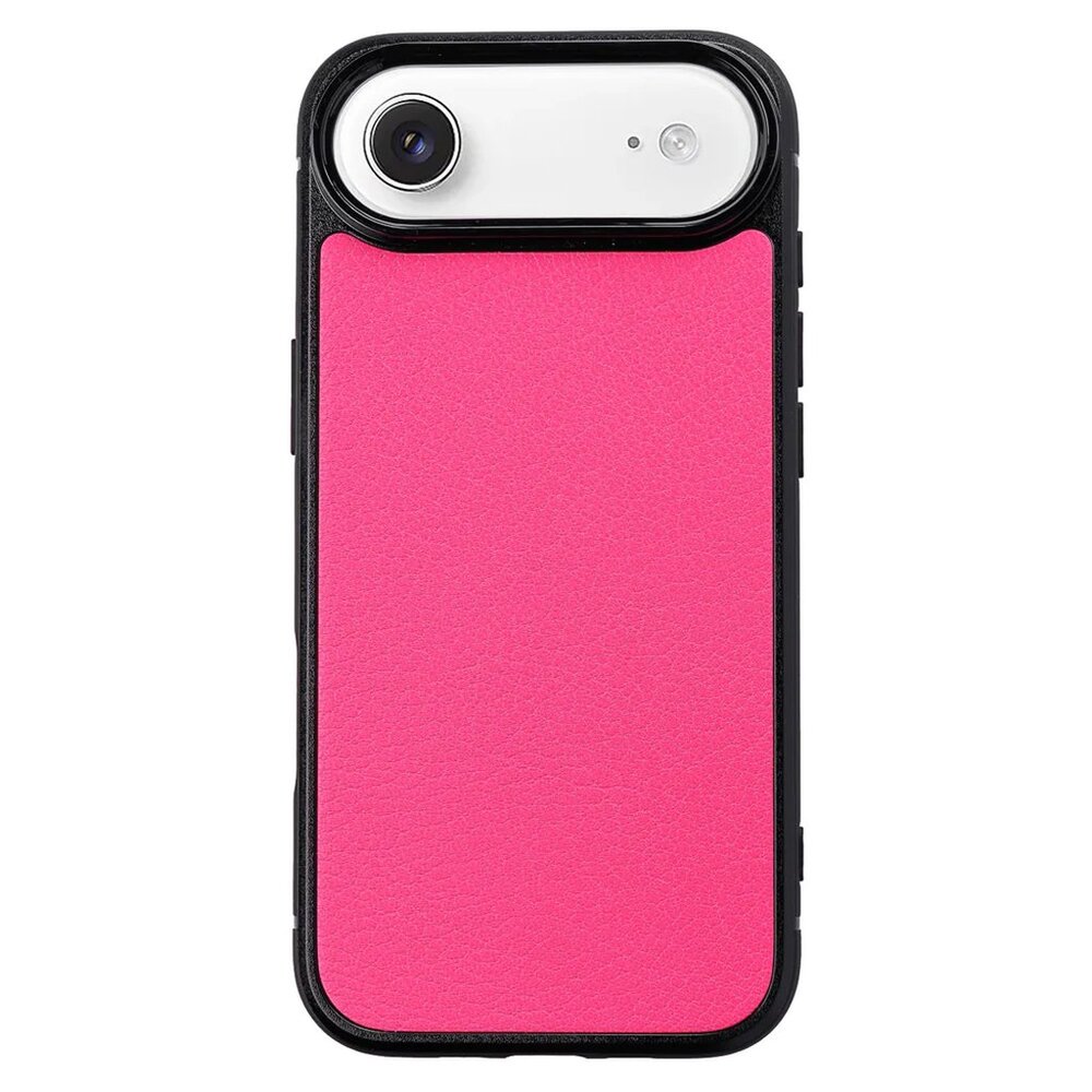 iPhone 17 Air Goatskin Leather Case – Pink Ladies Slim Cover